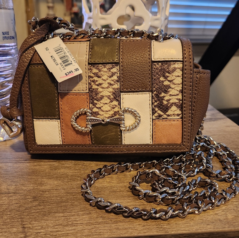 Brighton FERN OFF THE GRID, CROSSBODY MULTI WAYS CROSSBODY PURSe bag MINI new